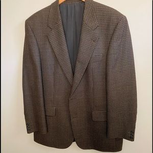 HP 🎉🎉Vintage Men’s elegant Italian 2 button black and brown sport coat